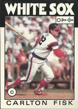 #290 Carlton Fisk - Chicago White Sox - 1986 O-Pee-Chee Baseball