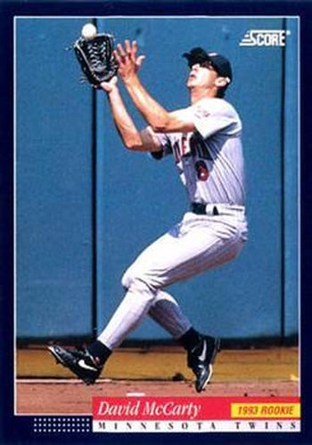 #290 David McCarty - Minnesota Twins -1994 Score Baseball
