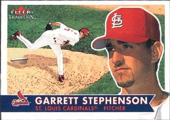 #290 Garrett Stephenson - St. Louis Cardinals - 2001 Fleer Tradition Baseball