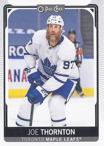 #290 Joe Thornton - Toronto Maple Leafs - 2021-22 O-Pee-Chee Hockey
