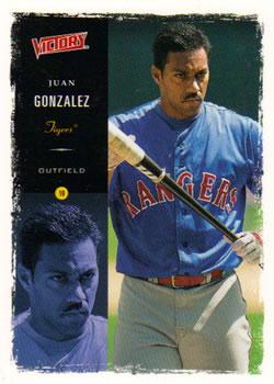 #290 Juan Gonzalez - Detroit Tigers - 2000 Upper Deck Victory Baseball