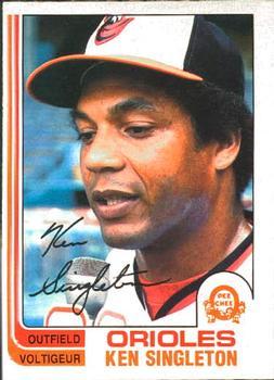 #290 Ken Singleton - Baltimore Orioles - 1982 O-Pee-Chee Baseball