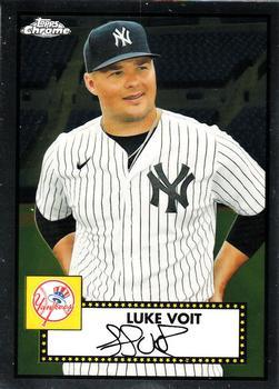 #290 Luke Voit - New York Yankees - 2021 Topps Chrome Platinum Anniversary Baseball