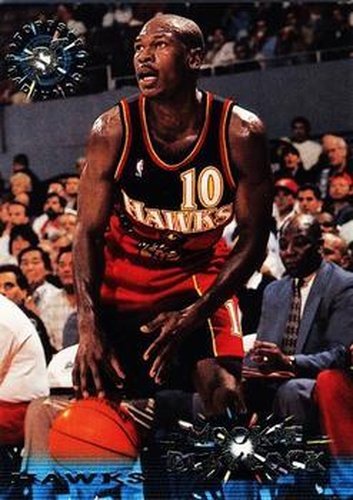 #290 Mookie Blaylock - Atlanta Hawks - 1995-96 Stadium Club Basketball