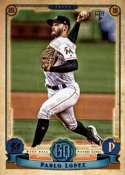 #290 Pablo Lopez - Miami Marlins - 2019 Topps Gypsy Queen Baseball