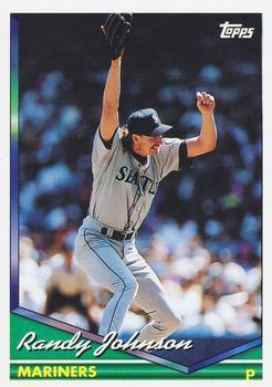 #290 Randy Johnson - Seattle Mariners - 1994 Topps Baseball