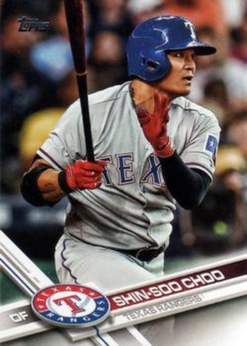 #290 Shin-Soo Choo - Texas Rangers - 2017 Topps Baseball