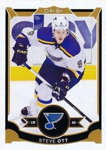 #290 Steve Ott - St. Louis Blues - 2015-16 O-Pee-Chee Hockey