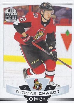 #290 Thomas Chabot - Ottawa Senators - 2019-20 O-Pee-Chee Hockey