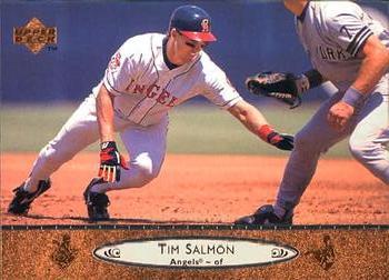 #290 Tim Salmon - California Angels - 1996 Upper Deck Baseball