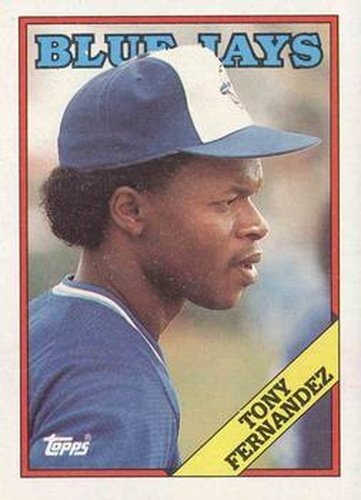 #290 Tony Fernandez - Toronto Blue Jays - 1988 Topps Baseball