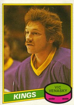 #290 Vic Venasky - Los Angeles Kings - 1980-81 O-Pee-Chee Hockey