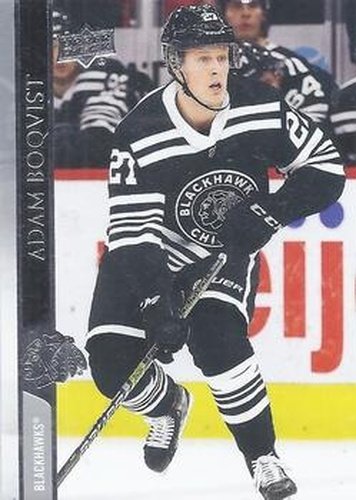 #290 Adam Boqvist - Chicago Blackhawks - 2020-21 Upper Deck Hockey