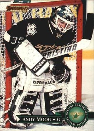 #290 Andy Moog - Dallas Stars - 1995-96 Donruss Hockey
