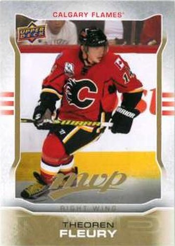 #290 Theoren Fleury - Calgary Flames - 2014-15 Upper Deck MVP Hockey