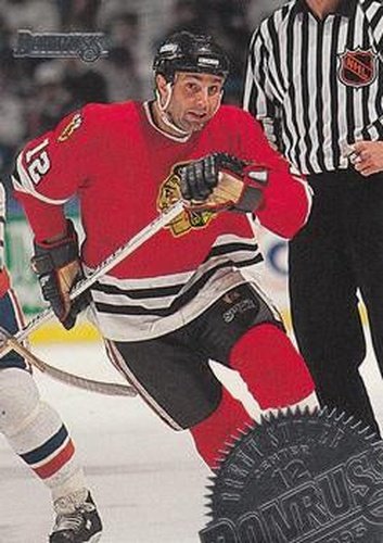 #290 Brent Sutter - Chicago Blackhawks - 1994-95 Donruss Hockey