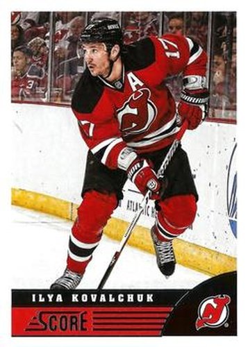 #290 Ilya Kovalchuk - New Jersey Devils - 2013-14 Score Hockey