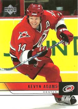 #291 Kevyn Adams - Carolina Hurricanes - 2006-07 Upper Deck Hockey