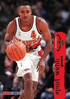 #291 Spud Webb - Atlanta Hawks - 1995-96 Hoops Basketball