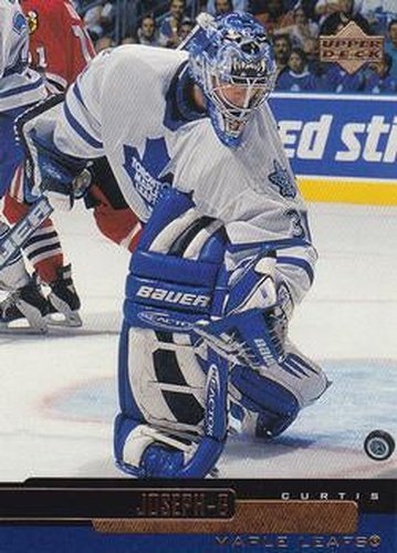 #291 Curtis Joseph - Toronto Maple Leafs - 1999-00 Upper Deck Hockey