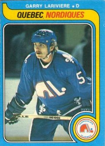 #291 Garry Lariviere - Quebec Nordiques - 1979-80 O-Pee-Chee Hockey