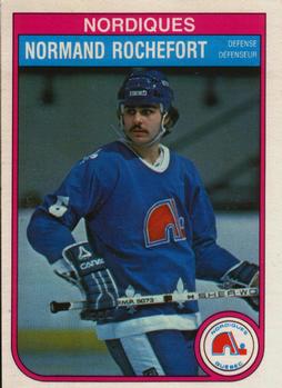 #291 Normand Rochefort - Quebec Nordiques - 1982-83 O-Pee-Chee Hockey
