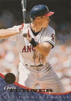 #291 Chris Turner - California Angels - 1994 Leaf Baseball