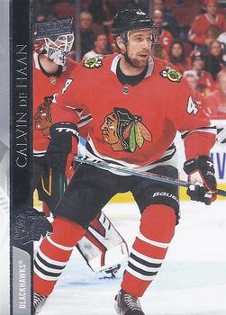 #291 Calvin de Haan - Chicago Blackhawks - 2020-21 Upper Deck Hockey