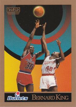 #291 Bernard King - Washington Bullets - 1990-91 SkyBox Basketball