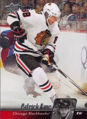 #291 Patrick Kane - Chicago Blackhawks - 2010-11 Upper Deck Hockey