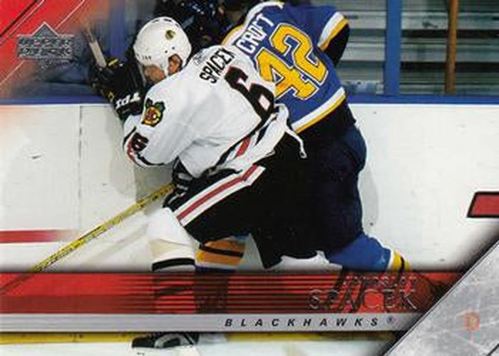 #291 Jaroslav Spacek - Chicago Blackhawks - 2005-06 Upper Deck Hockey