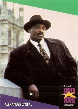 #291 Alexander O'Neal - 1991 Pro Set SuperStars MusiCards
