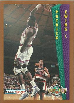 #291 Patrick Ewing - New York Knicks - 1992-93 Fleer Basketball