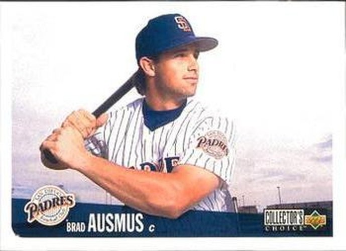 #291 Brad Ausmus - San Diego Padres - 1996 Collector's Choice Baseball