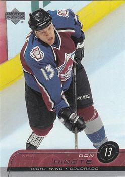#291 Dan Hinote - Colorado Avalanche - 2002-03 Upper Deck Hockey