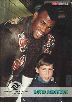 #291 David Robinson - San Antonio Spurs - 1993-94 Hoops Basketball