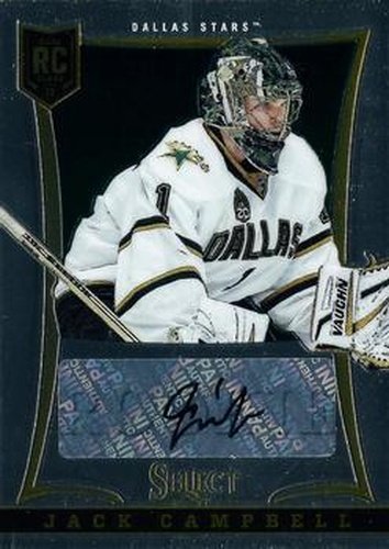 #291 Jack Campbell - Dallas Stars - 2013-14 Panini Select Hockey