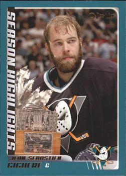 #291 Jean-Sebastien Giguere - Anaheim Mighty Ducks - 2003-04 O-Pee-Chee Hockey