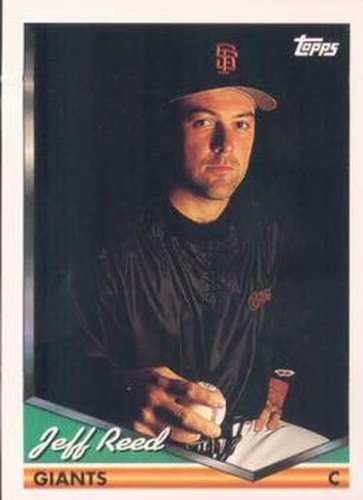 #291 Jeff Reed - San Francisco Giants - 1994 Topps Baseball