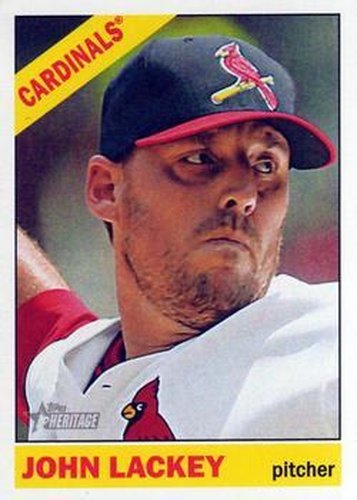 #291 John Lackey - St. Louis Cardinals - 2015 Topps Heritage Baseball