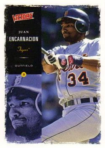 #291 Juan Encarnacion - Detroit Tigers - 2000 Upper Deck Victory Baseball
