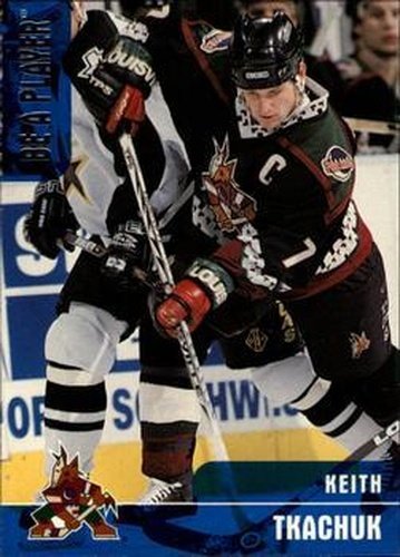 #291 Keith Tkachuk - Phoenix Coyotes - 1999-00 Be a Player Memorabilia Hockey