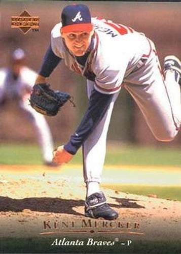 #291 Kent Mercker - Atlanta Braves - 1995 Upper Deck Baseball