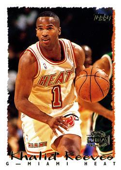 #291 Khalid Reeves - Miami Heat - 1994-95 Topps Basketball