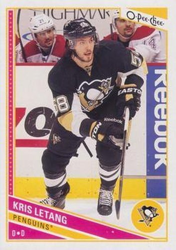 #291 Kris Letang - Pittsburgh Penguins - 2013-14 O-Pee-Chee Hockey