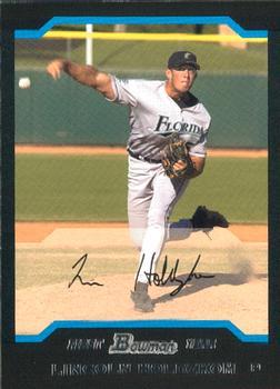 #291 Lincoln Holdzkom - Florida Marlins - 2004 Bowman Baseball