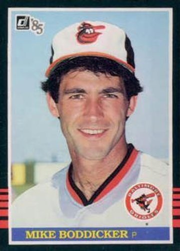 #291 Mike Boddicker - Baltimore Orioles - 1985 Donruss Baseball
