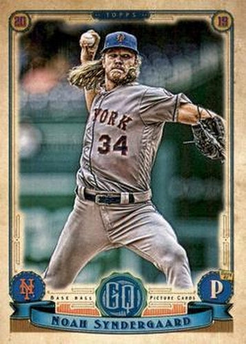 #291 Noah Syndergaard - New York Mets - 2019 Topps Gypsy Queen Baseball