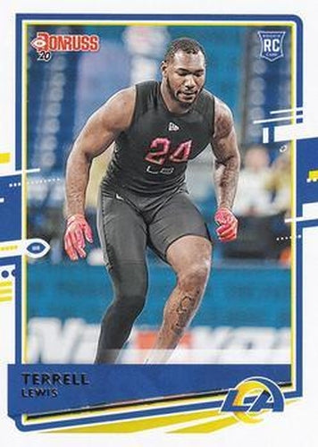#291 Terrell Lewis - Los Angeles Rams - 2020 Donruss Football