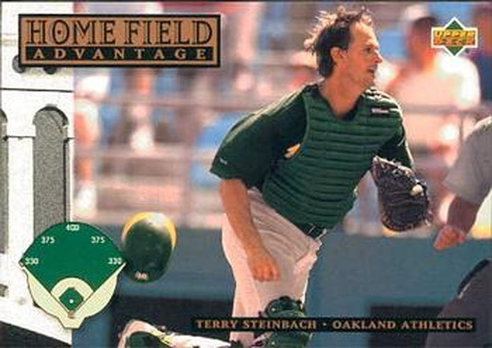#291 Terry Steinbach - Oakland Athletics - 1994 Upper Deck Baseball